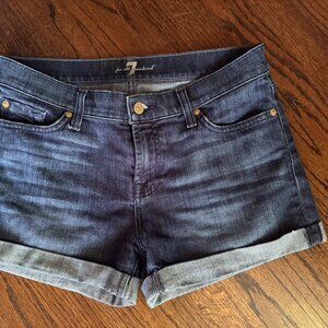 7 for all Mankind Denim Shorts size 28